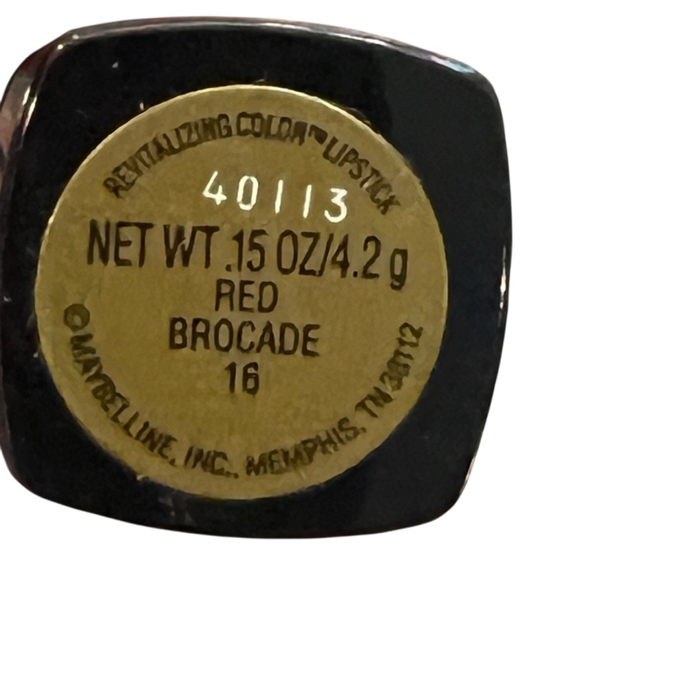 Maybelline‎ Revitalizing Lip Color #16 Red Brocade NEW Lipstick Beauty Makeup - Picture 6 of 8